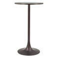 thumbnail image 1 of Bite Bar Table Gray & Bronze, 1 of 5