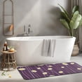 thumbnail image 2 of Purple Daisy Flower Wavy Lines Pattern Kitchen Rug Mat,Kitchen Runner Rugs Non Skid Washable,Decorative Kitchen Floor Mats for Kitchen,Sink,Laundry,17"x47.2", 2 of 7