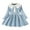 Light Blue-08, variant on Girls Sweater Knit Dresses Cute Long Sleeve Dress A-lined Ruffle Swing Dress Spring Clothes for 1-7 Y