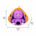 thumbnail image 2 of Reversible Pumpkin to Ghost Bunny Plush – 11 Inch Cute Rabbit Stuffed Animal, Halloween Plush Toy Gift for Toddler Girls Boys, 2 of 6
