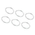 thumbnail image 2 of Metal Rings,50Pcs Metal Rings Sturdy Craft Rings Metal Loop Finest Materials, 2 of 14