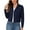 Navy blue, variant on Women's Lightweight Cardigan Sweater, Size XL