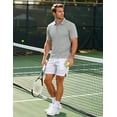 thumbnail image 6 of COOFANDY Mens Polo Shirts Golf Moisture Wicking Performance Short Sleeve Casual Tactical Shirts Pique Jersey Collared T-Shirts, 6 of 6