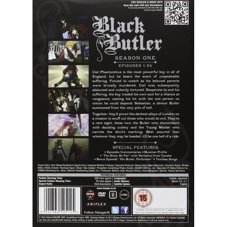  Black Butler Complete Series Box Set [DVD] : Movies & TV