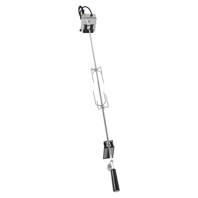 Ensemble de Gril Électrique pour Rôtissoire Capacité de Charge de 33,1 Lb pour Cochon d'Allaitement Poulet et Agneau Moteur à Rotation Stable Acier Inoxydable Ensemble de Grillade Automatique Idéal pour BBQ Extérieur