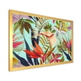 thumbnail image 2 of Designart 'VIntage Tropical Flowers II' Tropical Framed Art Print, 2 of 4