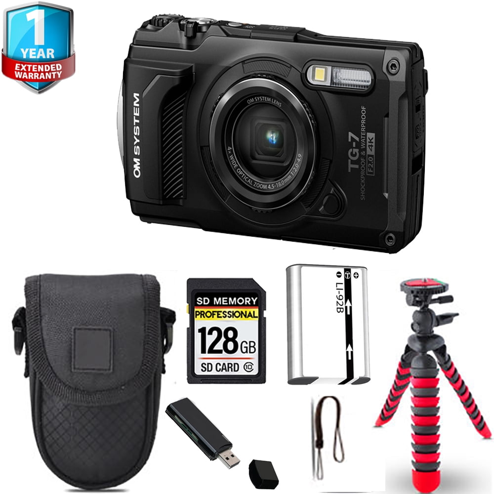 Olympus Tough TG-6 Compact Digital Camera - Black, Shoot