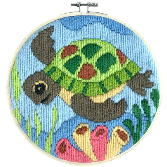 Diamond Dotz - Long Stitch Cross Stitch Ocean Baby: Perfectly Adorable Long Stitch Kits, Cross Stitching Kits for Beginners, Adults and Ocean Lovers