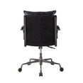 thumbnail image 2 of Acme Furniture Haggar Executive Office High Backrest Chair in Antique Slate Top Grain Leather, 2 of 6