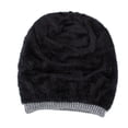 thumbnail image 6 of Dengjunhu Winter Knit Beanie Hats for Men, Plush Lined Chunky Cap Soft Stretch Cable Knit Warm Slouchy Beanie Hat, 6 of 7