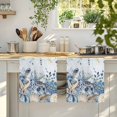 thumbnail image 4 of Blue Turtle Coastal Kitchen Towels Set of 1,Summer Beach Coral Nautical Starfish Sea Eucalyptus Absorbent Dish Towels for Kitchen,Microfiber Hand Towel,Quick Drying Tea Towel for Cleaning Dishcloths, 4 of 7