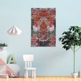 thumbnail image 4 of Póster tibetano Thangka El Buda de la vida inconmensurable Pósteres Impresión artística Foto de pared Pintura Póster Colgante Imagen Decoración de dormitorio familiar Regalo 12x18 pulgadas (30x45 cm), 4 of 6