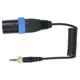 thumbnail image 2 of 2x Cable de salida de micrófono macho tipo bloqueo de 3,5mm a 3,5mm a Xlr para receptores inalámbricos, 2 of 5