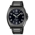 thumbnail image 1 of Casio Standard Analog Black Ion Plated Stainless Steel Black Dial Quartz MTP-E730B-1AV Men's Watch, 1 of 3