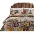 Global Trends Antique Chic Authentic Patchwork Cotton Bedspread Set, 2