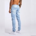 thumbnail image 2 of Men's Fashion Casual Slim Fit High Waist Jeans, 2 of 6