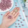 thumbnail image 3 of 100 Pcs Perles en Strass Roses - 10mm Perles Rondes en Argile Polymère Disco pour Collier & Bracelet Bricolage, 3 of 9