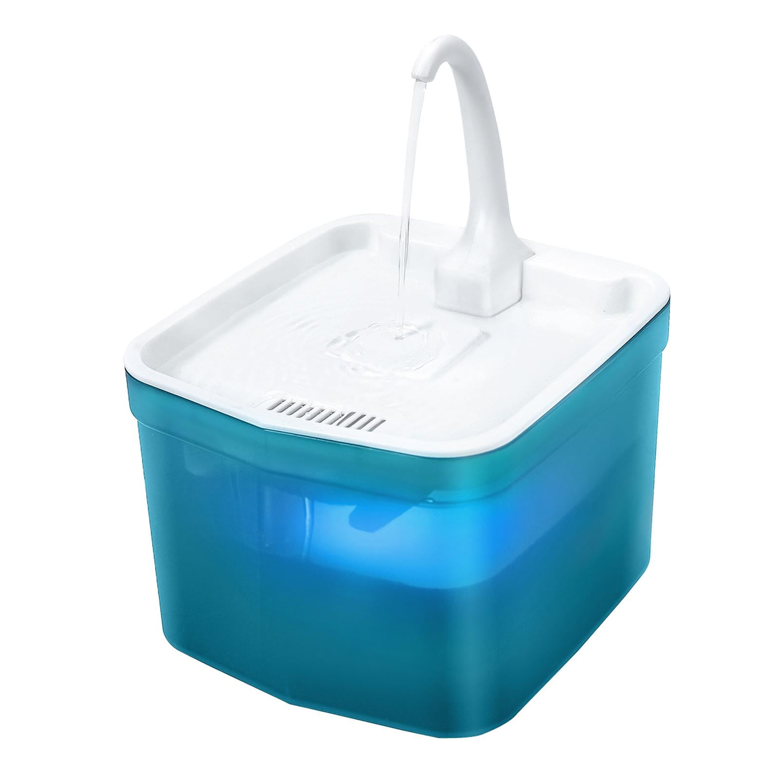 Cat Water Fountain 2L Automatic , Cat Fountains for Cats and Small Dogs