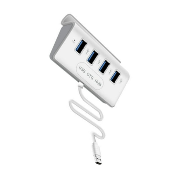 Ustyle USB Hub Cable Splitter Desktop Dock 4 Interfaces Ports Space ...