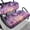 Purple Sunset Palm Tree, variant on Garronmavis Purple Roses Golf Cart Rear Seat Cover Accessories Universal Fit All Golf Cart Brand Easy Install and Clean Split Backrest Front Seat Cover Interior Accessiores