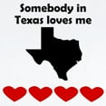 thumbnail image 2 of CafePress - Somebody In Texas Loves Me Body Suit - Long Sleeve Cotton Baby Bodysuit, 2 of 4