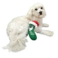Vibrant Life Holiday Pickle Dog Toy with Squeaker for Light to Moderate