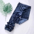 thumbnail image 6 of Zanarzt Toddler Flare Leggings Toddler Girl Flare Pants Ribbed Bell Bottoms with Ruffle High Waist Leggings Trousers Blue,6-12 Months, 6 of 8