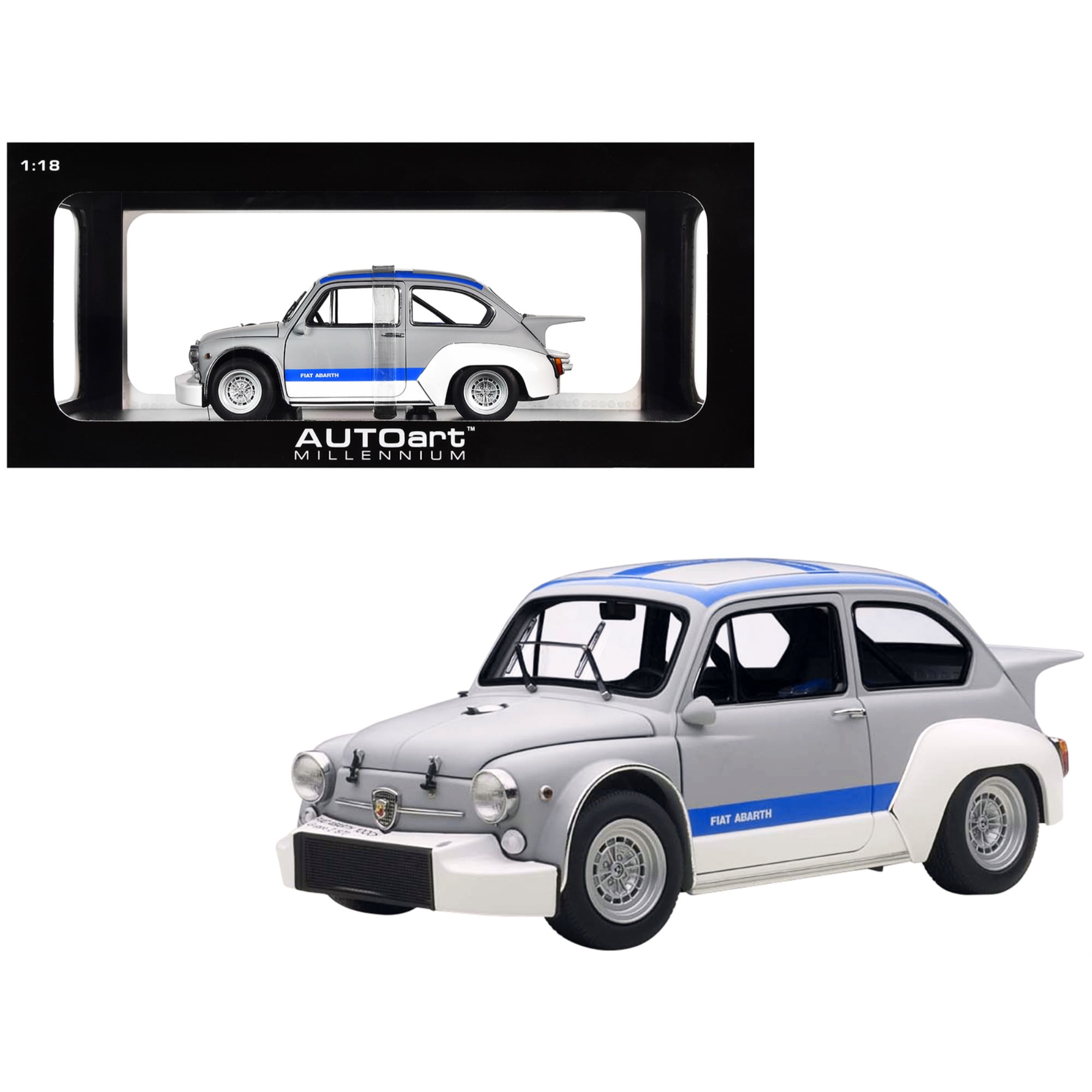 本物保証，大人気 AUTOart 1/18 フィアット アバルト 1000 TCR グレー