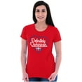 thumbnail image 4 of Definitely Dominican Cute Flag Love Women's Graphic T Shirt Tees Brisco Brands S, 4 of 5