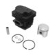 thumbnail image 3 of Kit de montaje de pistón de cilindro de aleación de aluminio de 42 mm para motosierra eléctrica. Pieza de repuesto para pistón de cilindro 4605., 3 of 14