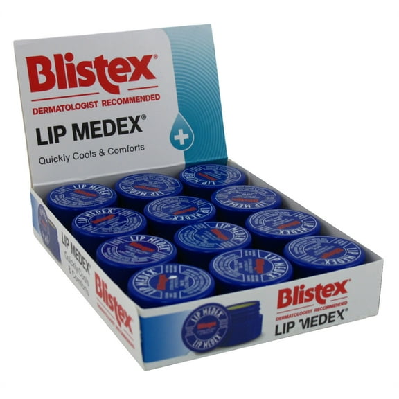 Blistex Lip Medex 0.25 Ounce Jar (Pack of 12)