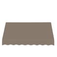thumbnail image 2 of Awntech 8.38 Ft San Francisco Closed-Sided Fixed Awning Canopy (100.5in x 24in x 36in), Taupe, 2 of 2