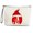 White, variant on Christmas Present Themed Makeup Cosmetic Bag For Women Travel Toiletry Organizer Brush Pouch Birthday Idea