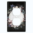 thumbnail image 2 of Metal Light Switch Plate Cover Image of Floral Marble Mirror FLW022, 2 of 13