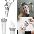 thumbnail image 5 of Lazer 4 in 1 Travel Size Dispenser Bottle Set Refillable Plastic Leak Proof Toiletries Cosmetic Liquid Lotion Container, 5 of 8