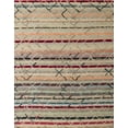 thumbnail image 1 of Ahgly Company Machine Washable Indoor Rectangle Abstract Light French Beige Brown Area Rugs, 3' x 5', 1 of 7