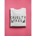 thumbnail image 3 of Cruelty Free Design Sweatshirt Women -Image by Shutterstock, Female 5X-Large, 3 of 4