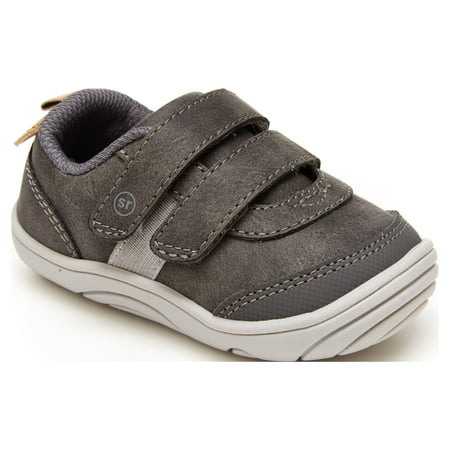 Stride Rite 360 Wilbur Kid's Machine Washable Adjustable Width First Walking Easy On/Off Shoe, Sizes 3-6