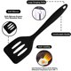 thumbnail image 3 of Sistema del utensilio de cocina del utensilio de cocina del silicón, sistema de la espátula de los utensilios de cocina antiadherentes de 2 piezas, resistente al calor, 3 of 6