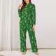 thumbnail image 2 of Balery St. Patrick's day Conjunto de Pijama con Estampado para Mujer, Conjunto de Dos Piezas con Manga Larga, Ropa de Dormir Suave con Bolsillos, Pijamas Cómodos-Small, 2 of 7