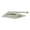 Brushed Nickel, variant on Kingston Brass KX8228CK Shower Scape 12" Rainfall Square Shower Head with 16" Shower Arm, Brushed Nickel