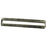 Eisco Labs Rectangular Zinc Plated Steel Bar Magnets, 150x10x10mm, Pair with Keepers