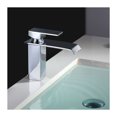thumbnail image 2 of Robinet Salle de Bain Cascade Robinet de Lavabo en Laiton Mitigeur de Salle de Bain Chromé Forme Carré Kuyhfg Bienvenido a Kuyhfg, 2 of 5