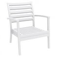 thumbnail image 2 of Pemberly Row Contemporary 7 Piece XL Club Seating Set in White, 2 of 6