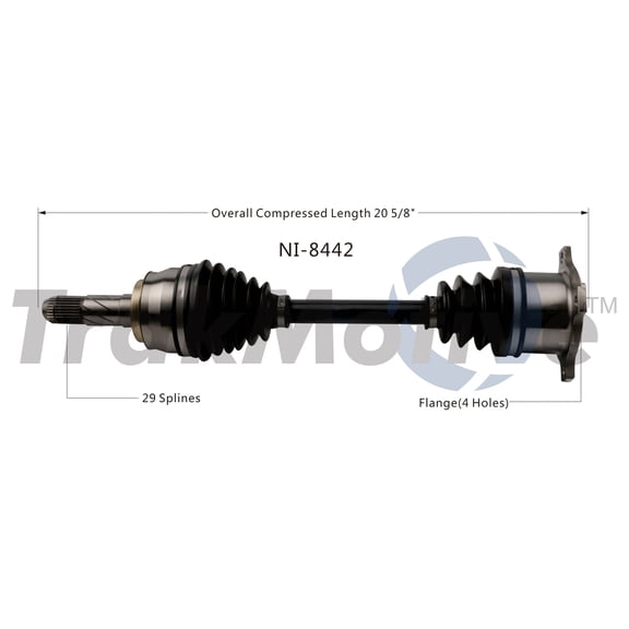 CV Axle Shaft Fits select: 1985-1989 NISSAN 300ZX, 1984 DATSUN 300ZX