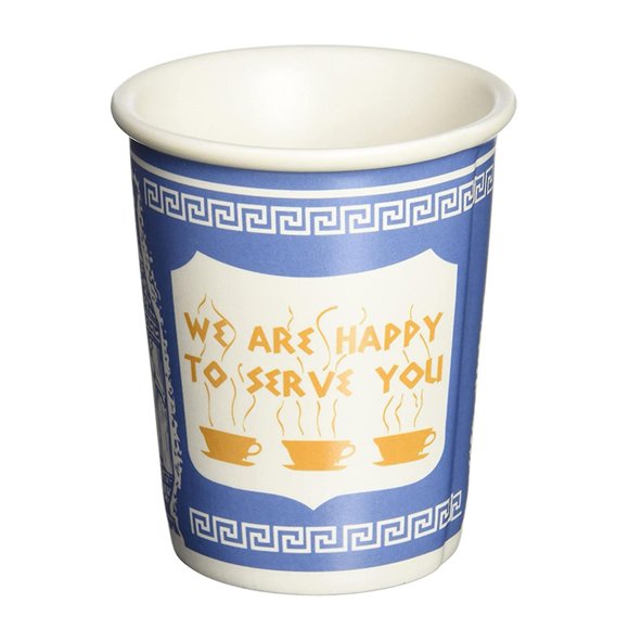300Ml Ceramic Cup We Are Happy To Serve You Coffee Cup For Kitchen Coffee Shop Restaurant
