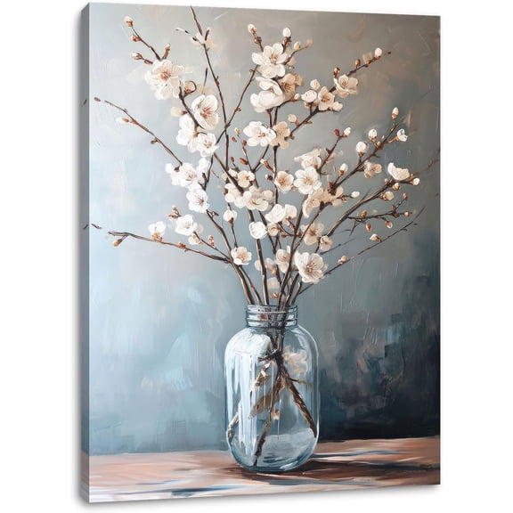 Floral Canvas Wall Art Bathroom Wall Art Pictures Wall Decor Home Decor Wall Decor for Bedroom Livingroom