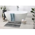 thumbnail image 5 of Pattern Black Vetrical Stripes Bath Rugs 16x24 Inch Non Slip Bath Mat Quick Dry Super Absorbent Thin Bath Rug Fit Under Door Washable Bath Floor Rugs for Bathroom Bathtub Shower Sink,Multi 2, 5 of 6