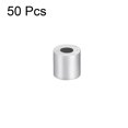 thumbnail image 3 of Unique Bargains M3 Aluminum Sleeve Crimp 3mm(1/8 In) Steel Wire Rope Button Stop 100 Pcs, 3 of 4