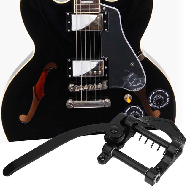 Sistema de trémolo de guitarra, sistema de trémolo de guitarra electrónica Guitarra eléctrica Tremolo Guitarra Vibrato Cordal construido para precisión Jadeshay A